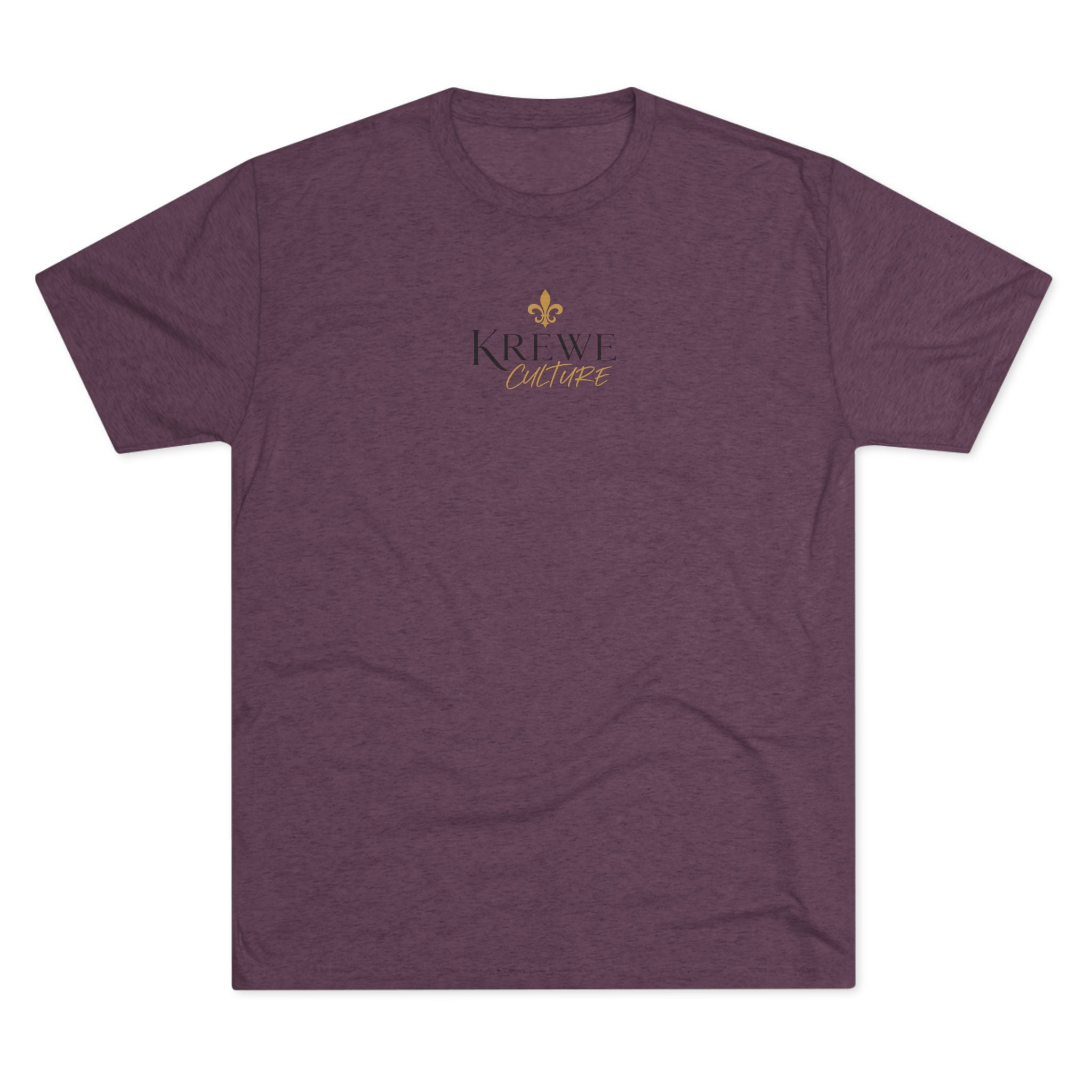 Crew Tee — "Krewe Couture" Front Logo & "Culture Is Everything" Back Graphic