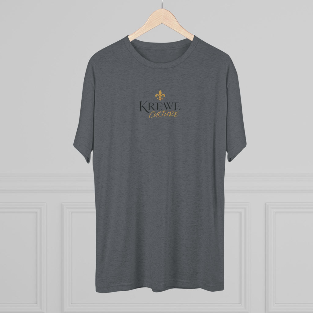 Crew Tee — "Krewe Couture" Front Logo & "Culture Is Everything" Back Graphic