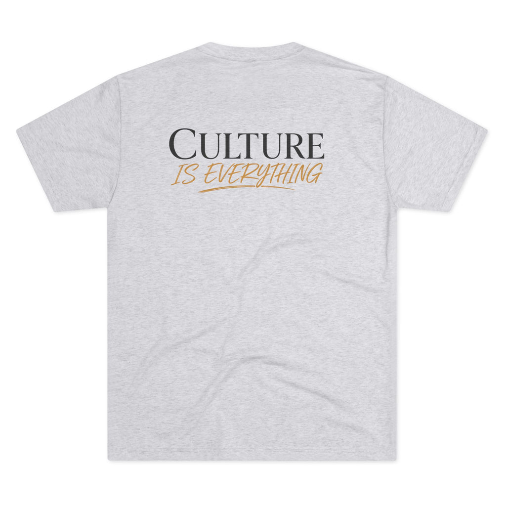 Crew Tee — "Krewe Couture" Front Logo & "Culture Is Everything" Back Graphic