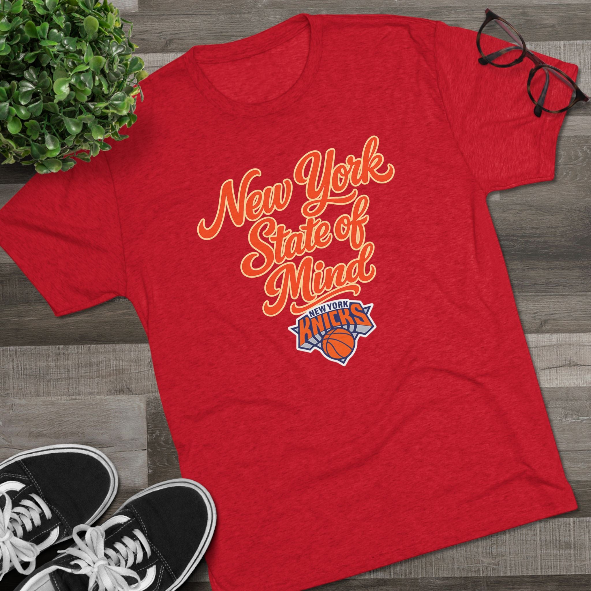 T‑Shirt — "New York State of Mind" Knicks Tee