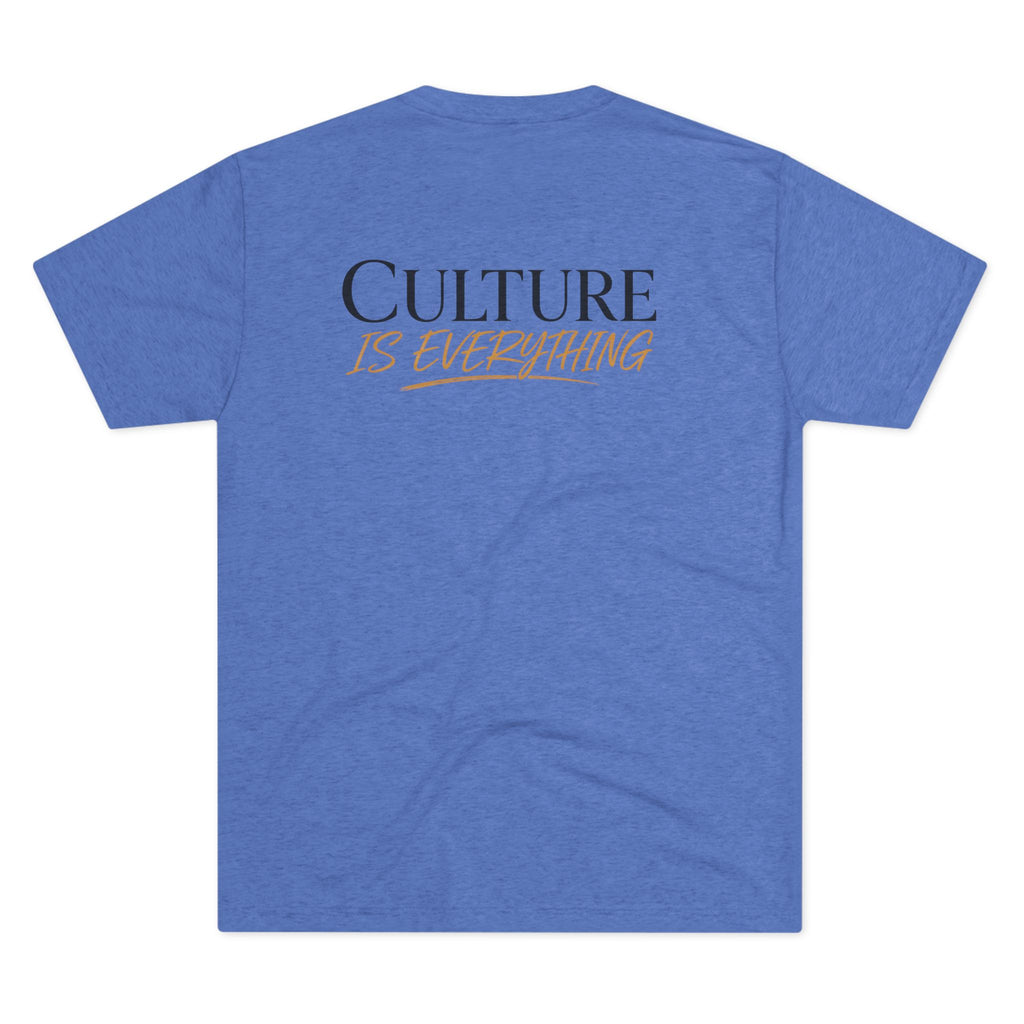 Crew Tee — "Krewe Couture" Front Logo & "Culture Is Everything" Back Graphic
