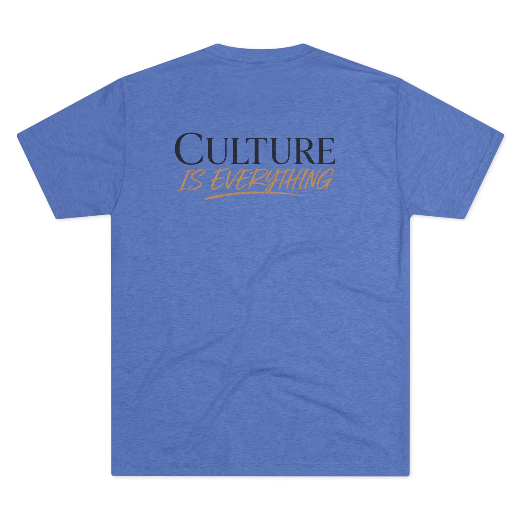 Crew Tee — "Krewe Couture" Front Logo & "Culture Is Everything" Back Graphic