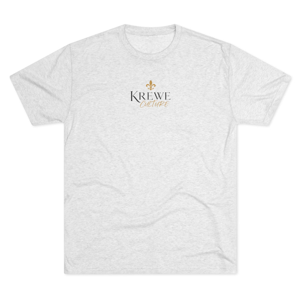 Crew Tee — "Krewe Couture" Front Logo & "Culture Is Everything" Back Graphic