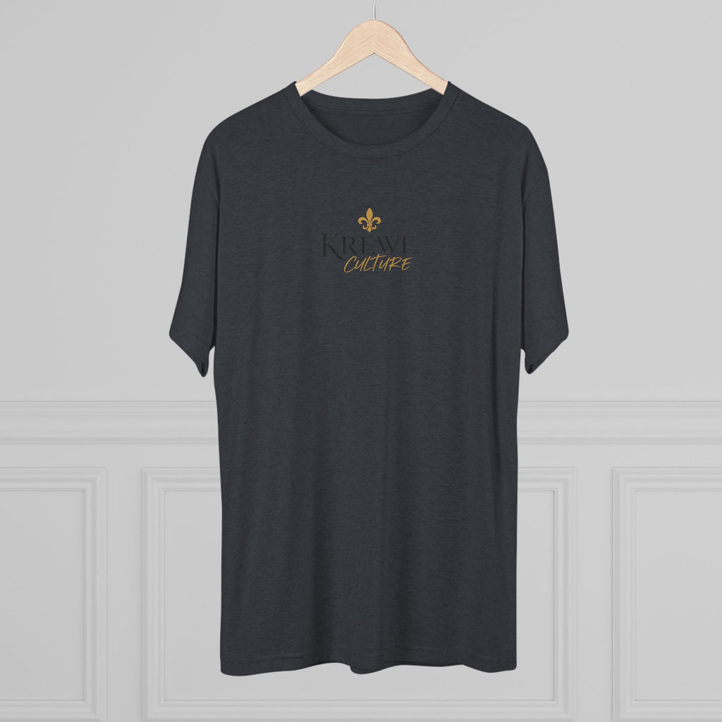 Crew Tee — "Krewe Couture" Front Logo & "Culture Is Everything" Back Graphic