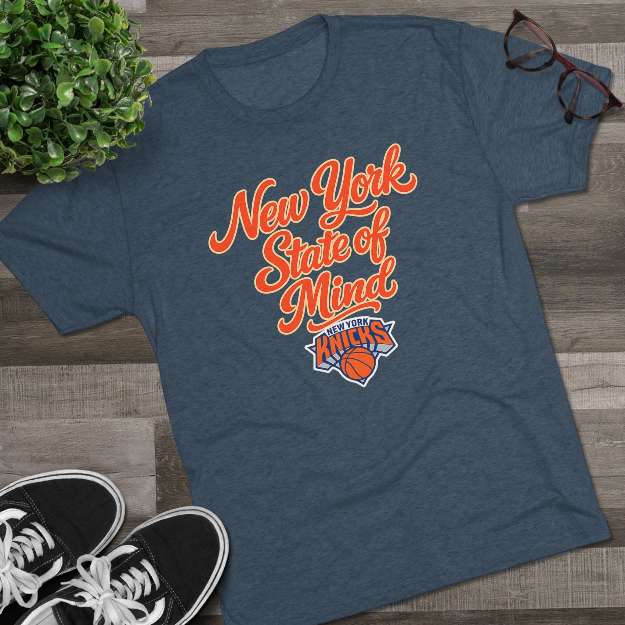 T‑Shirt — "New York State of Mind" Knicks Tee