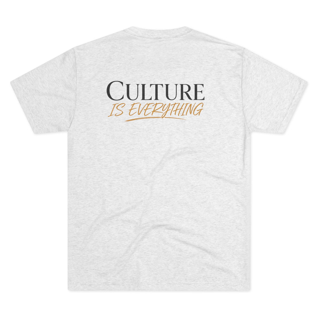 Crew Tee — "Krewe Couture" Front Logo & "Culture Is Everything" Back Graphic