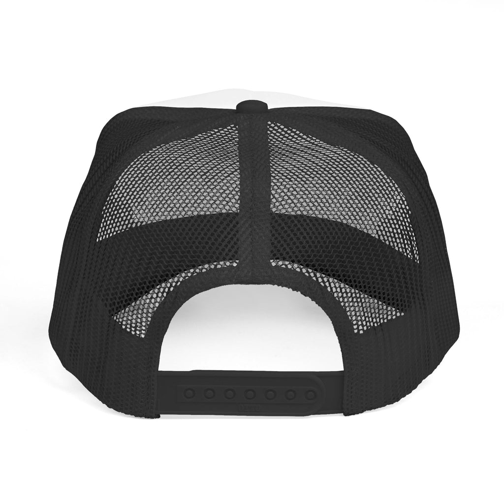 Hey Sunshine Trucker Cap — Sunny Script Embroidered Mesh Hat