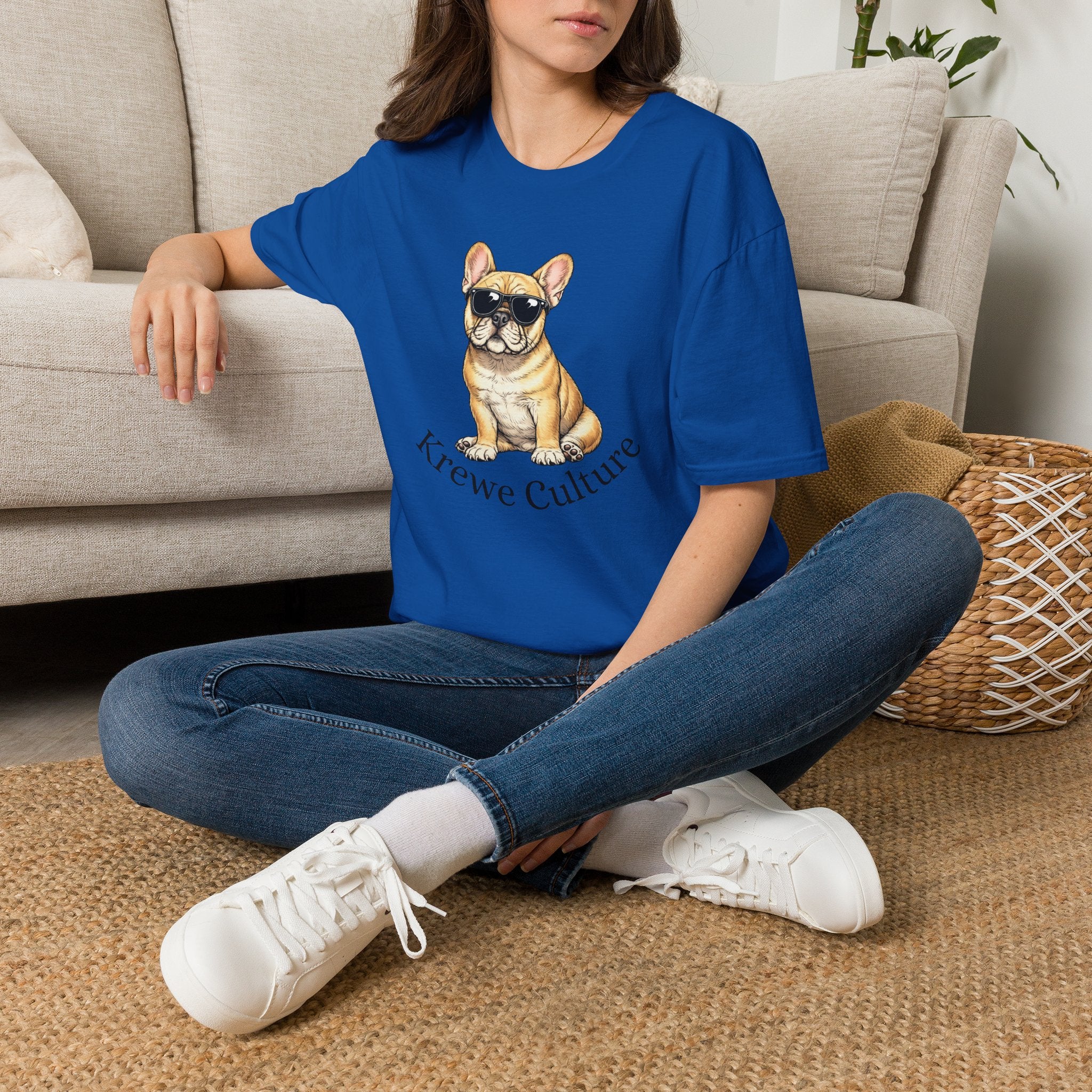 French Bulldog Sunglasses T-Shirt — Cute Cool Dog Tee