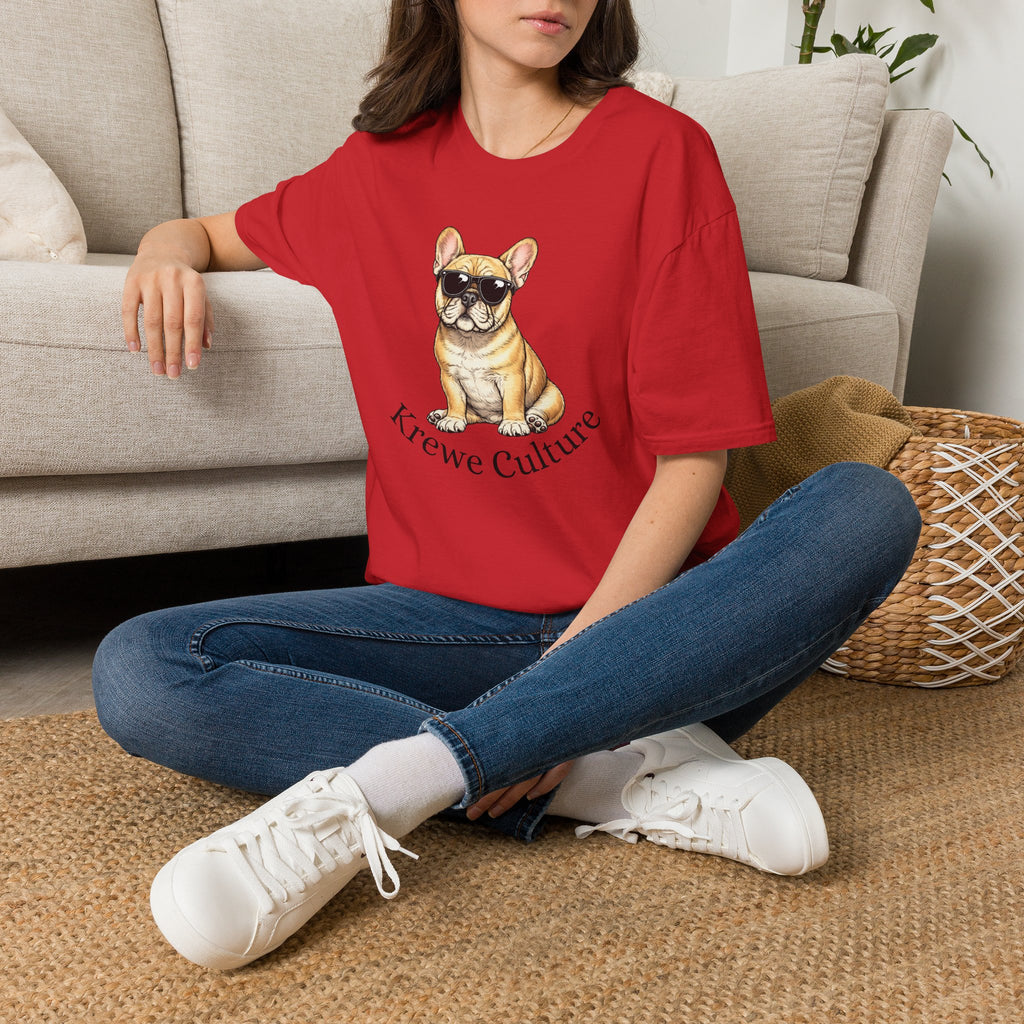 French Bulldog Sunglasses T-Shirt — Cute Cool Dog Tee