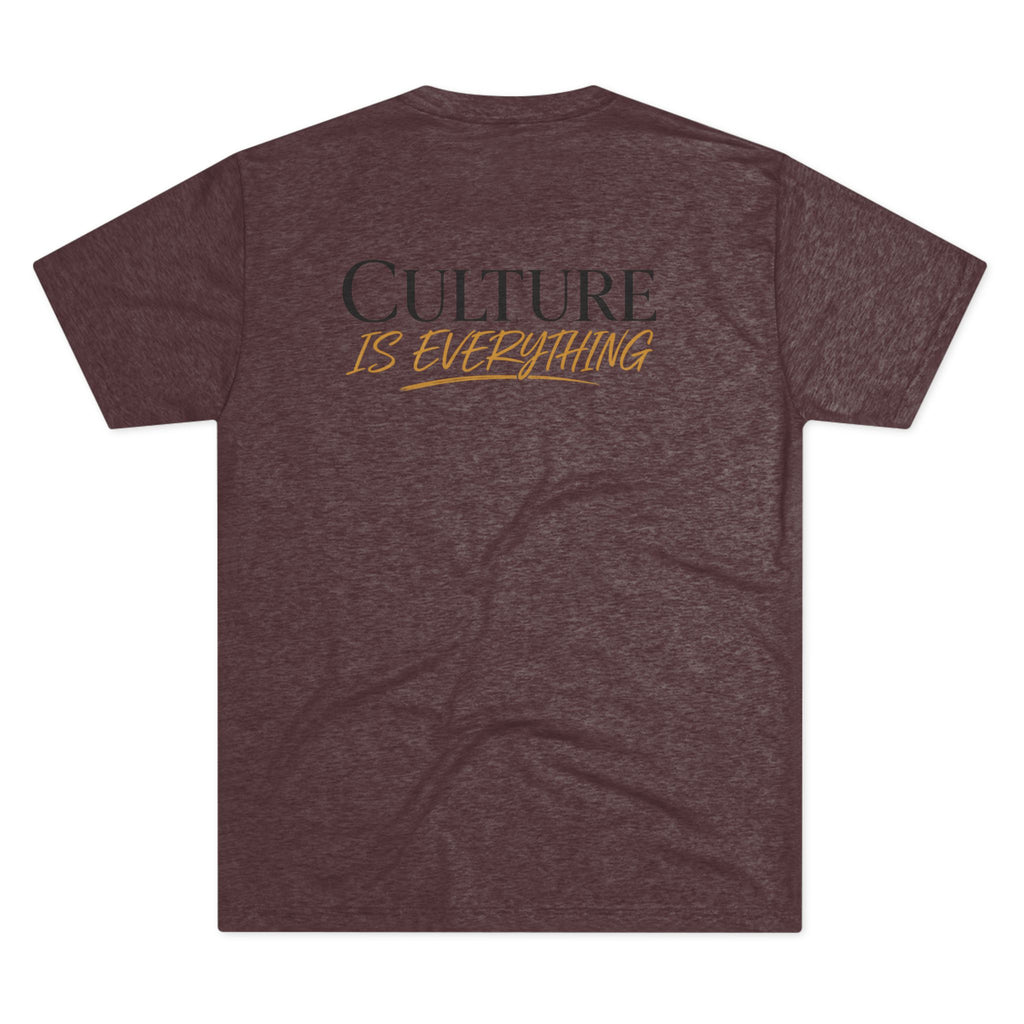 Crew Tee — "Krewe Couture" Front Logo & "Culture Is Everything" Back Graphic