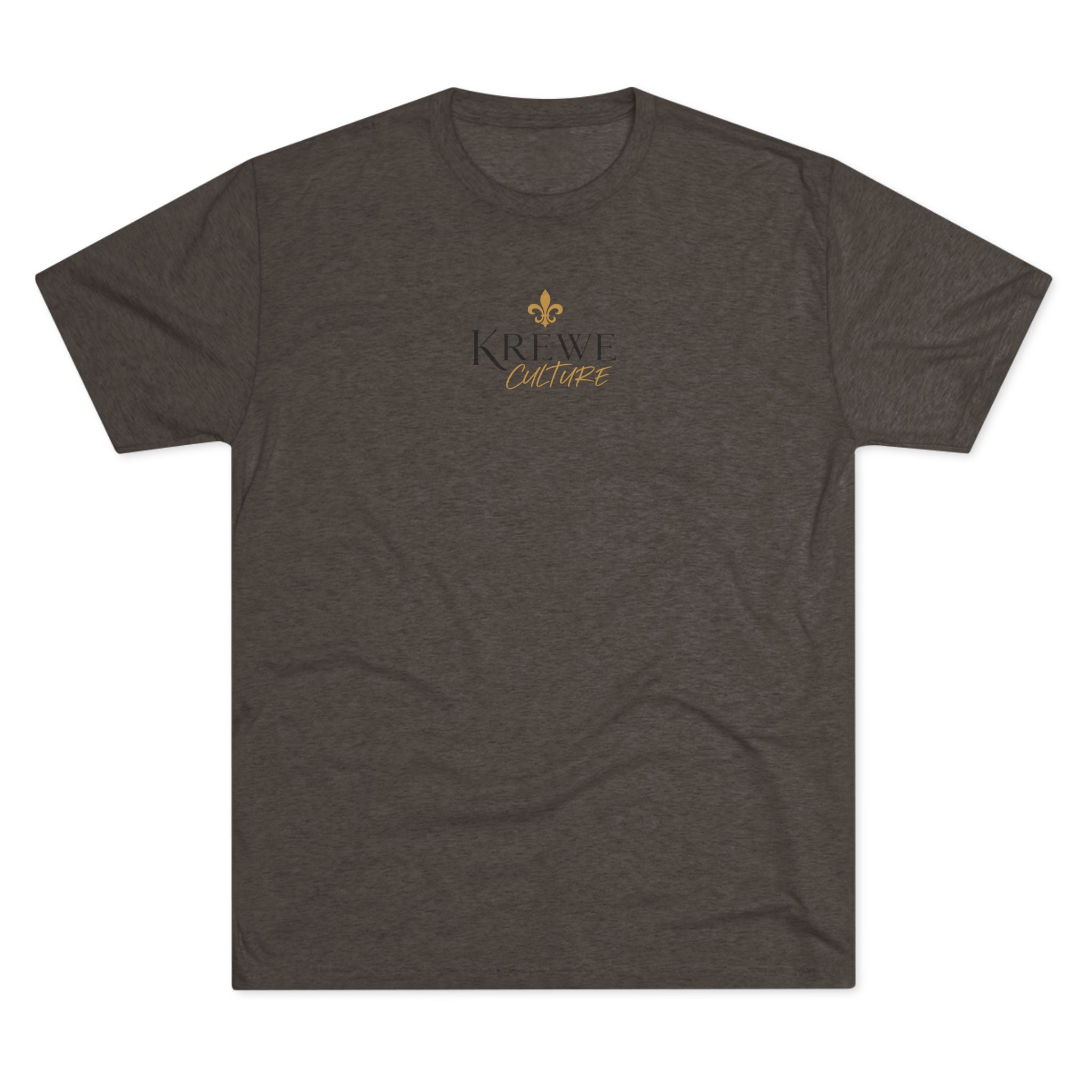 Crew Tee — "Krewe Couture" Front Logo & "Culture Is Everything" Back Graphic