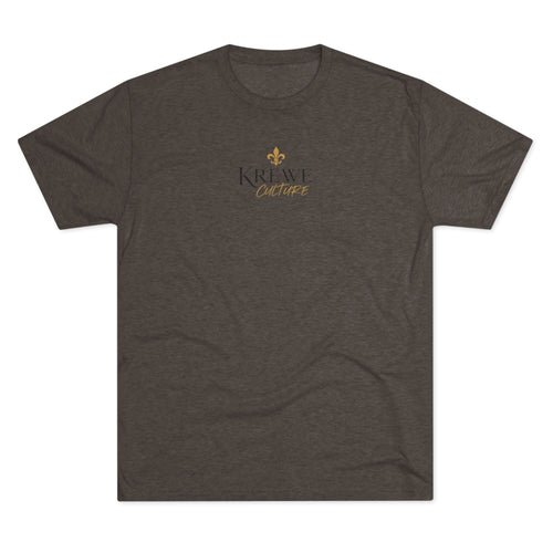 Crew Tee — "Krewe Couture" Front Logo & "Culture Is Everything" Back Graphic