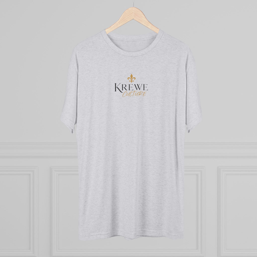 Crew Tee — "Krewe Couture" Front Logo & "Culture Is Everything" Back Graphic