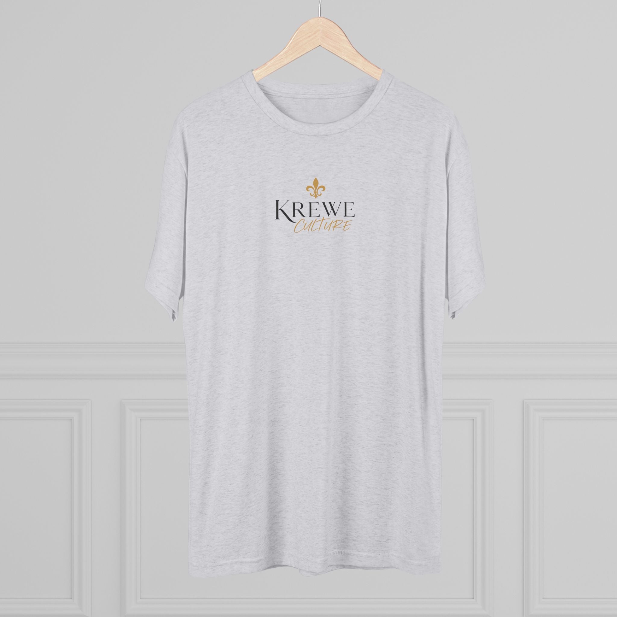 Crew Tee — "Krewe Couture" Front Logo & "Culture Is Everything" Back Graphic