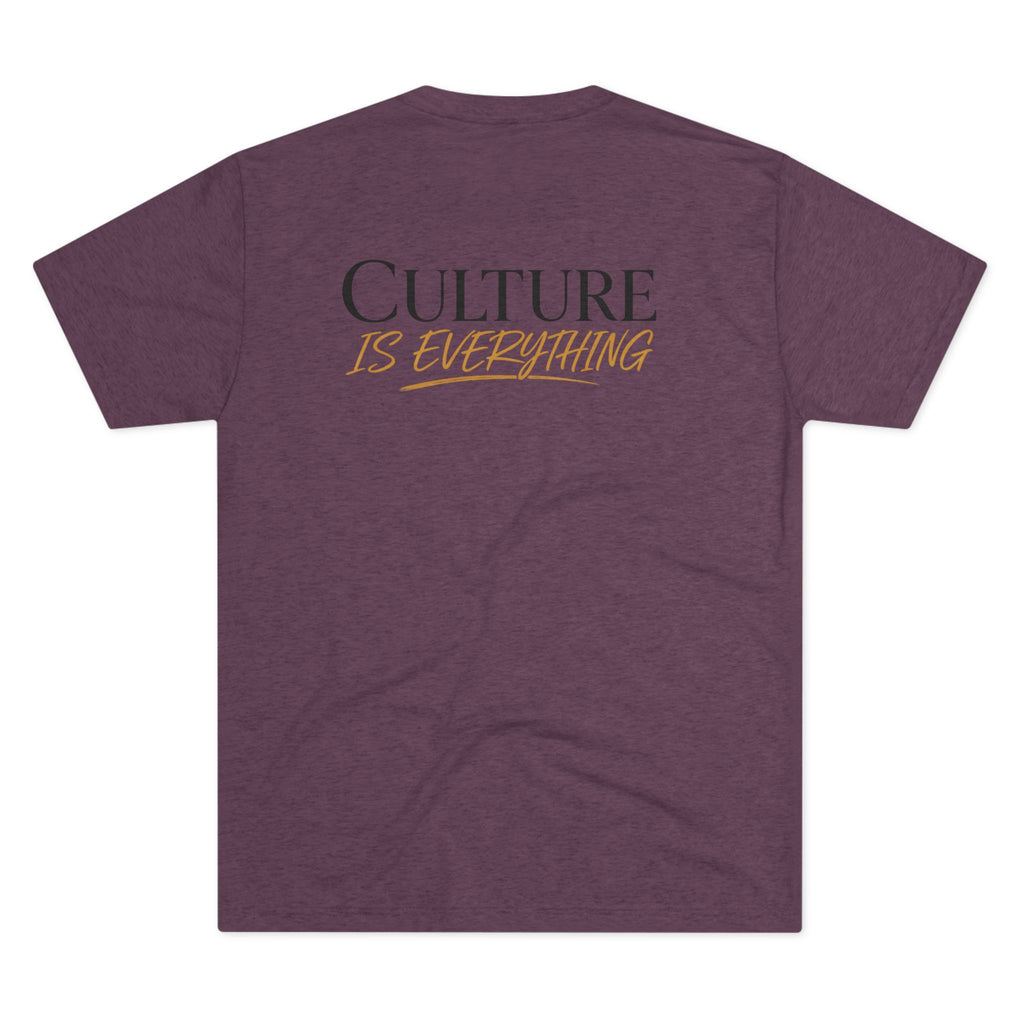 Crew Tee — "Krewe Couture" Front Logo & "Culture Is Everything" Back Graphic