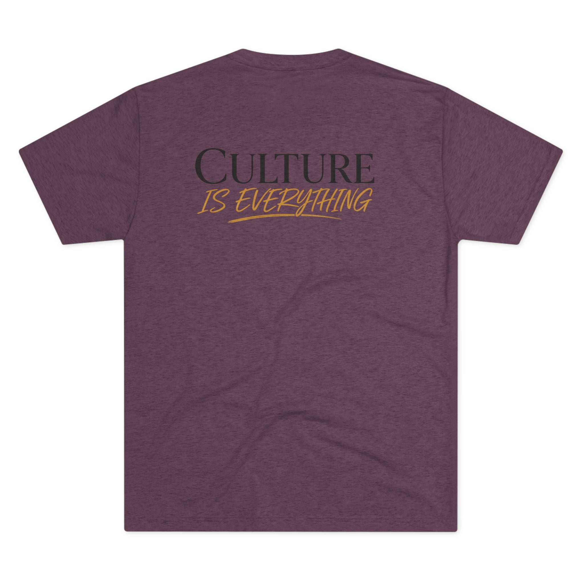 Crew Tee — "Krewe Couture" Front Logo & "Culture Is Everything" Back Graphic