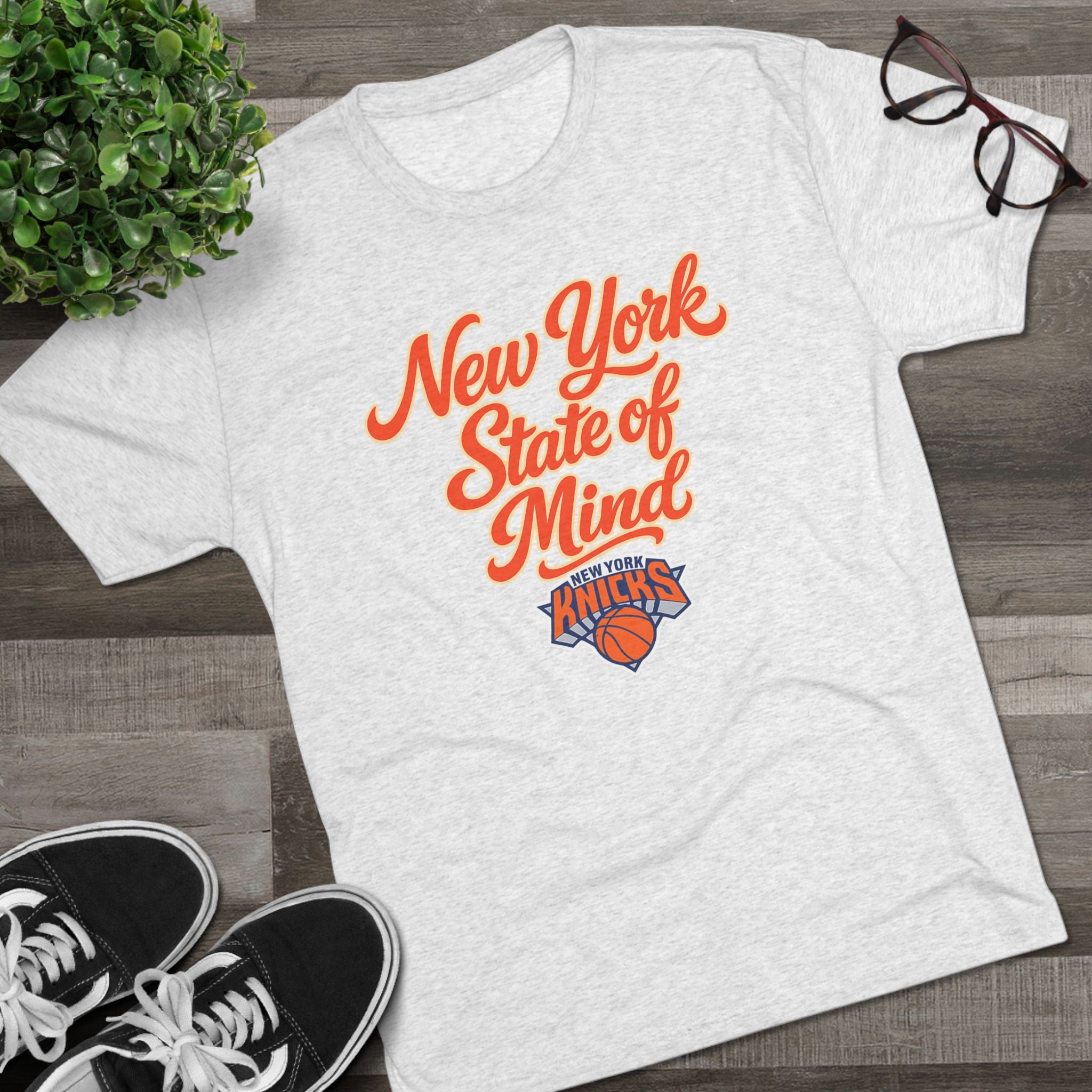 T‑Shirt — "New York State of Mind" Knicks Tee