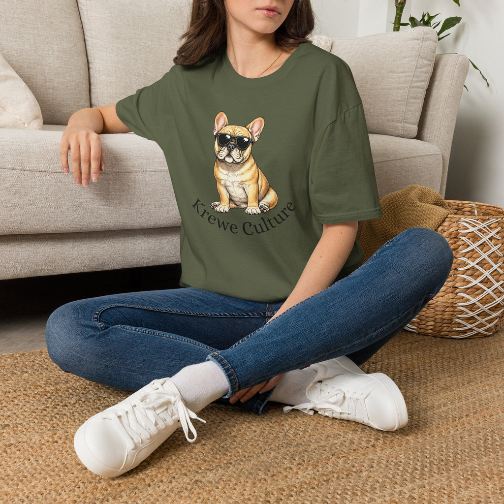 French Bulldog Sunglasses T-Shirt — Cute Cool Dog Tee