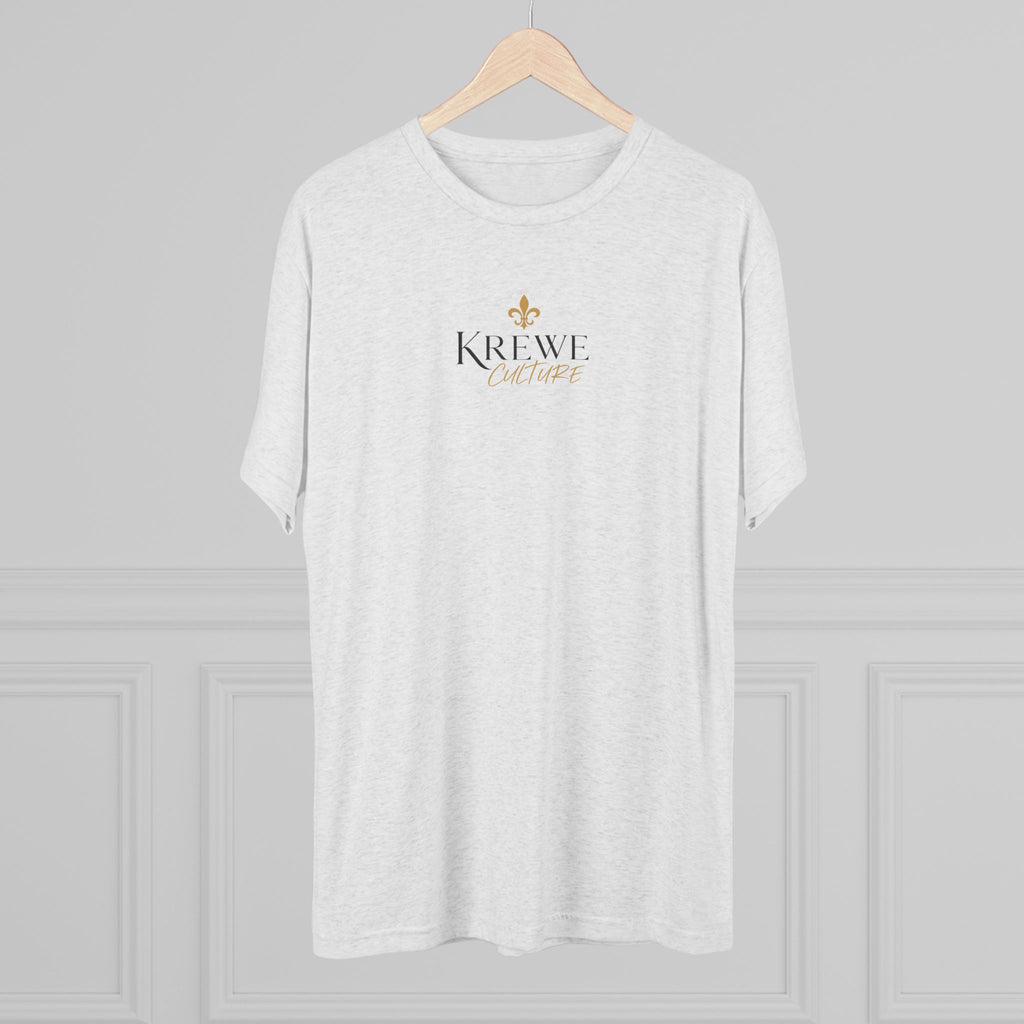 Crew Tee — "Krewe Couture" Front Logo & "Culture Is Everything" Back Graphic