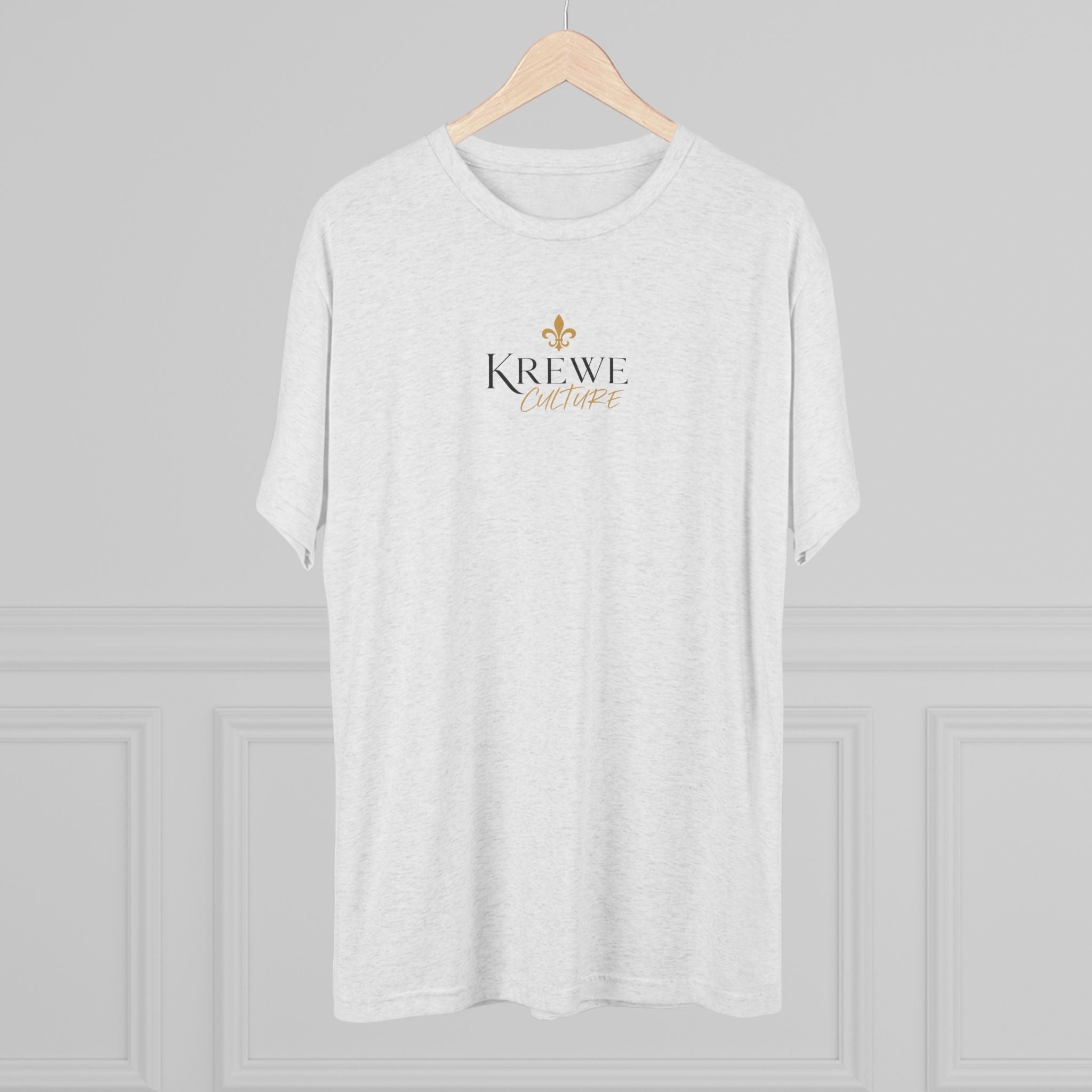 Crew Tee — "Krewe Couture" Front Logo & "Culture Is Everything" Back Graphic