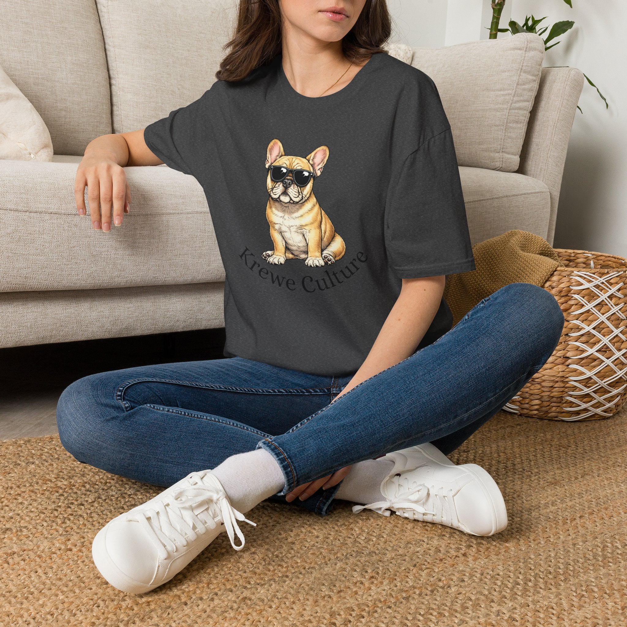 French Bulldog Sunglasses T-Shirt — Cute Cool Dog Tee