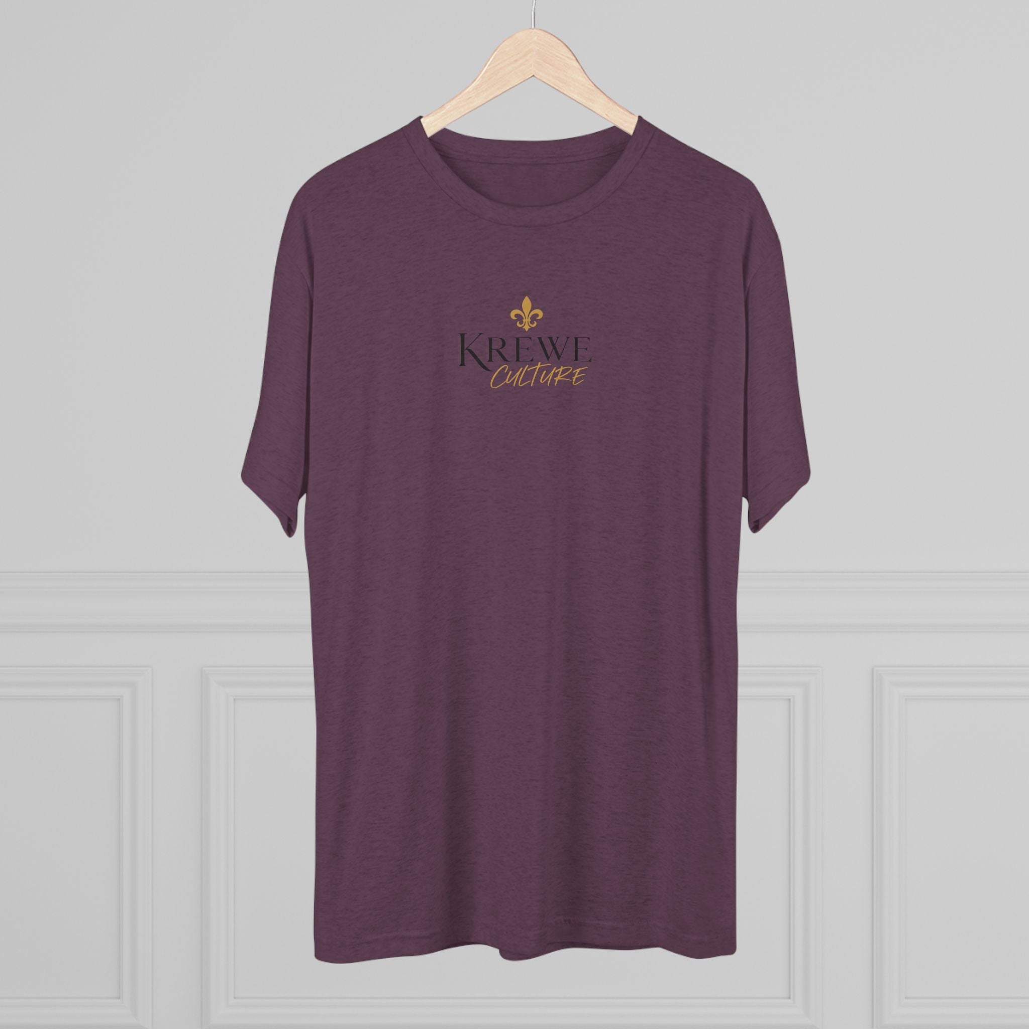 Crew Tee — "Krewe Couture" Front Logo & "Culture Is Everything" Back Graphic
