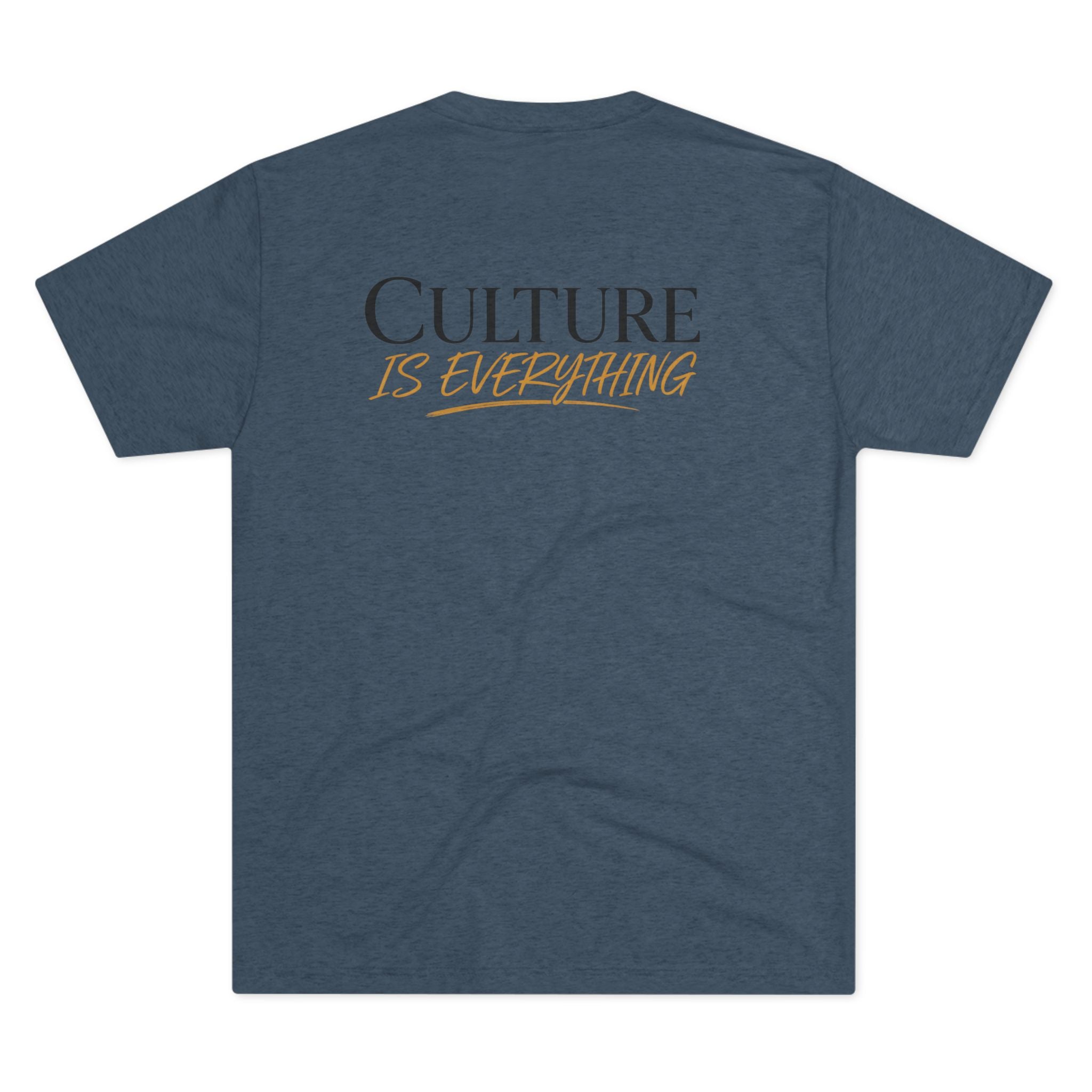Crew Tee — "Krewe Couture" Front Logo & "Culture Is Everything" Back Graphic