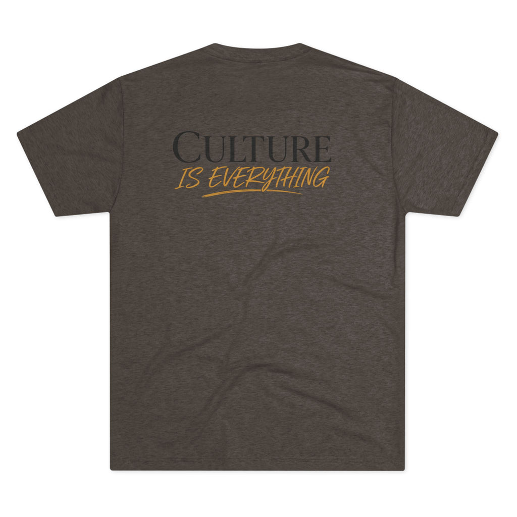 Crew Tee — "Krewe Couture" Front Logo & "Culture Is Everything" Back Graphic