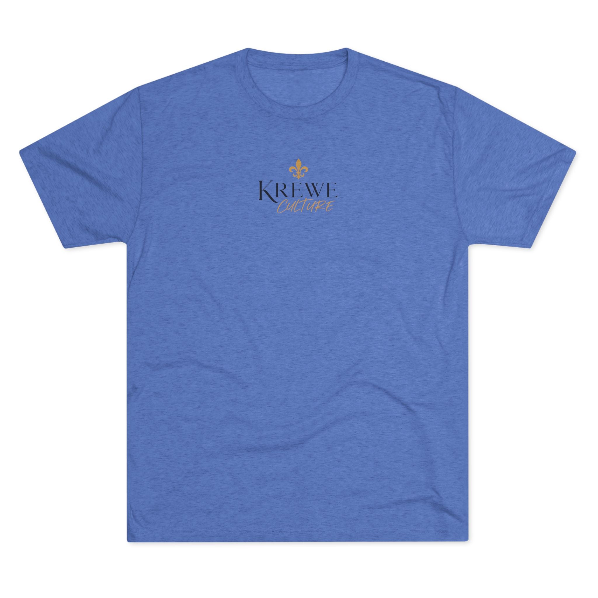 Crew Tee — "Krewe Couture" Front Logo & "Culture Is Everything" Back Graphic