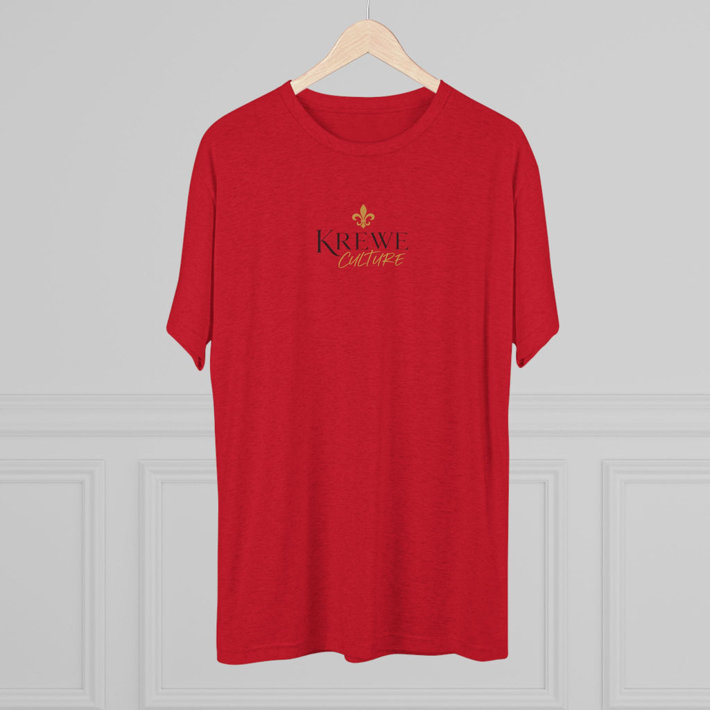 Crew Tee — "Krewe Couture" Front Logo & "Culture Is Everything" Back Graphic