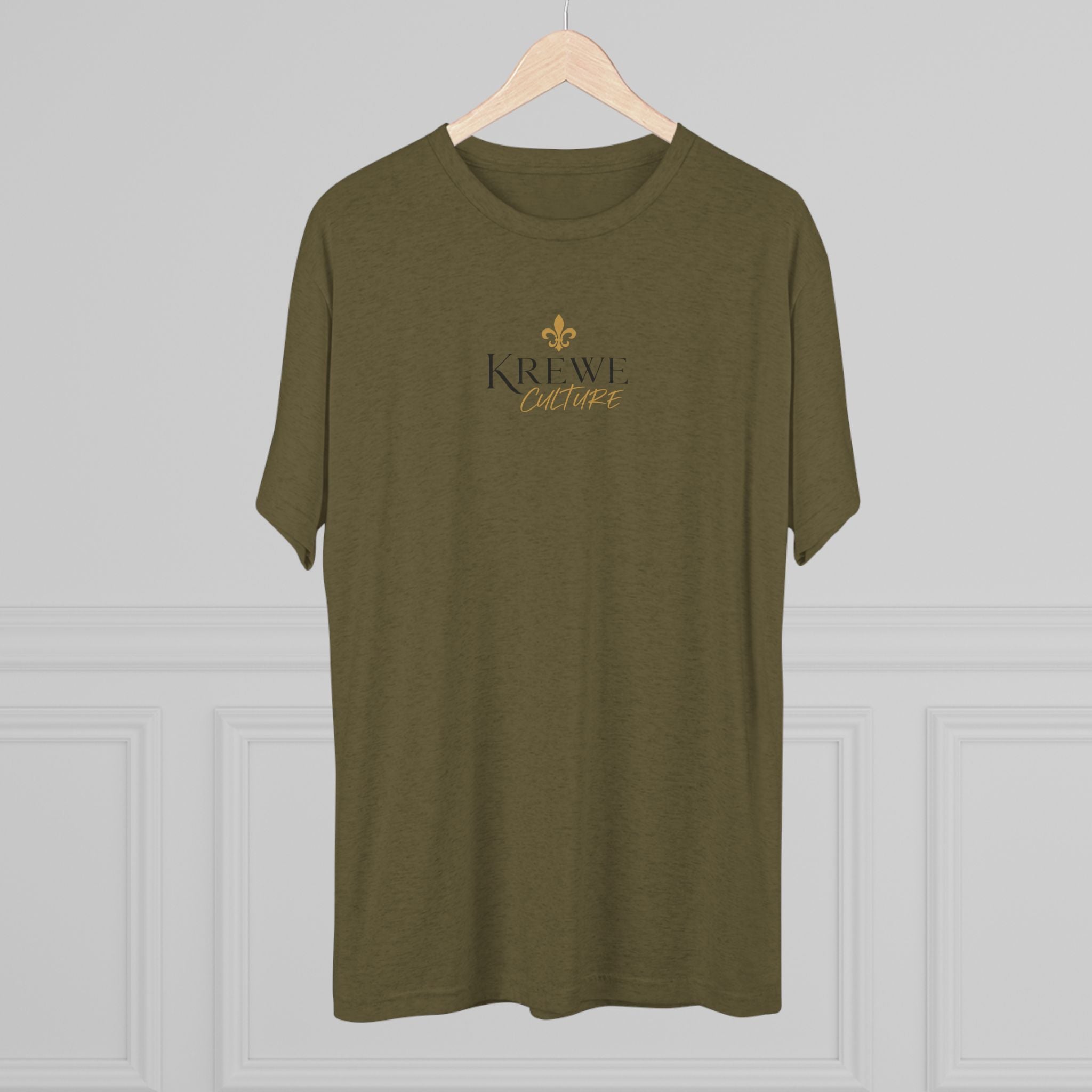Crew Tee — "Krewe Couture" Front Logo & "Culture Is Everything" Back Graphic