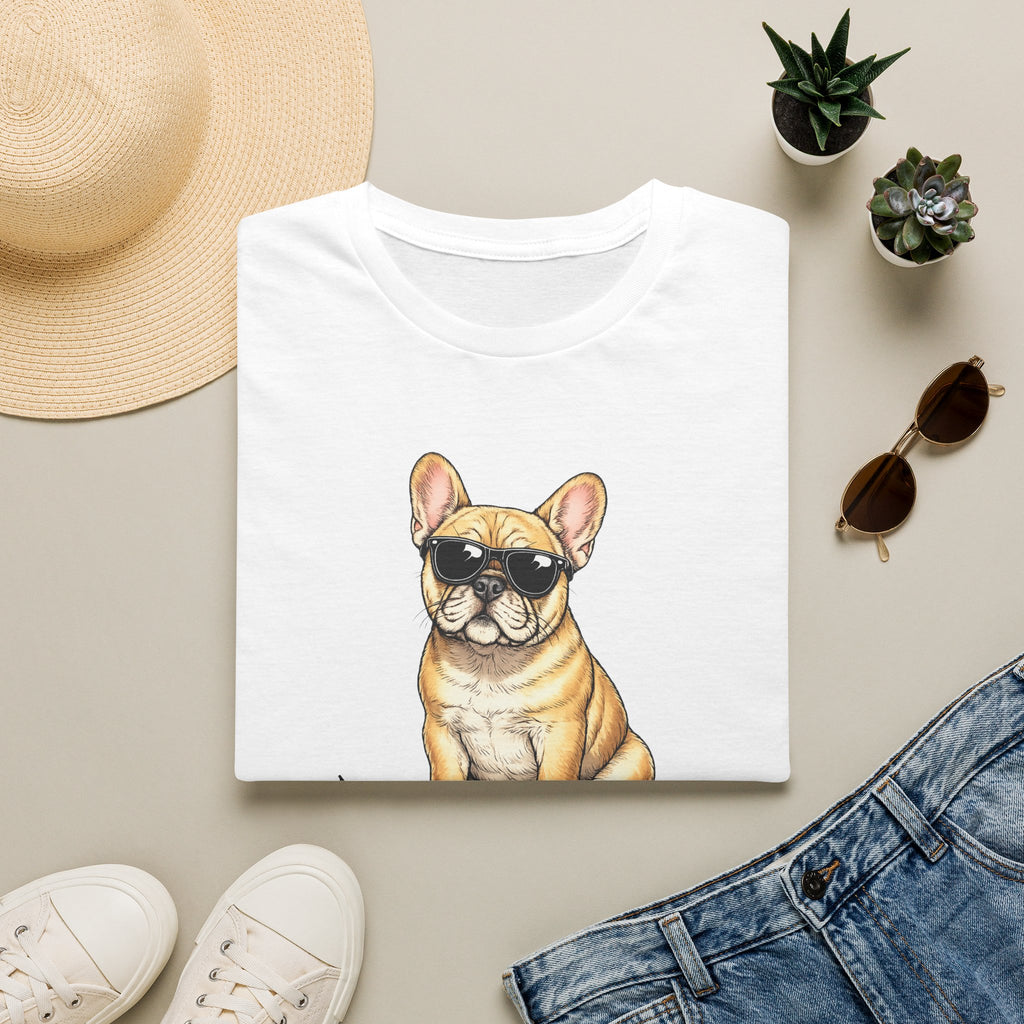 French Bulldog Sunglasses T-Shirt — Cute Cool Dog Tee