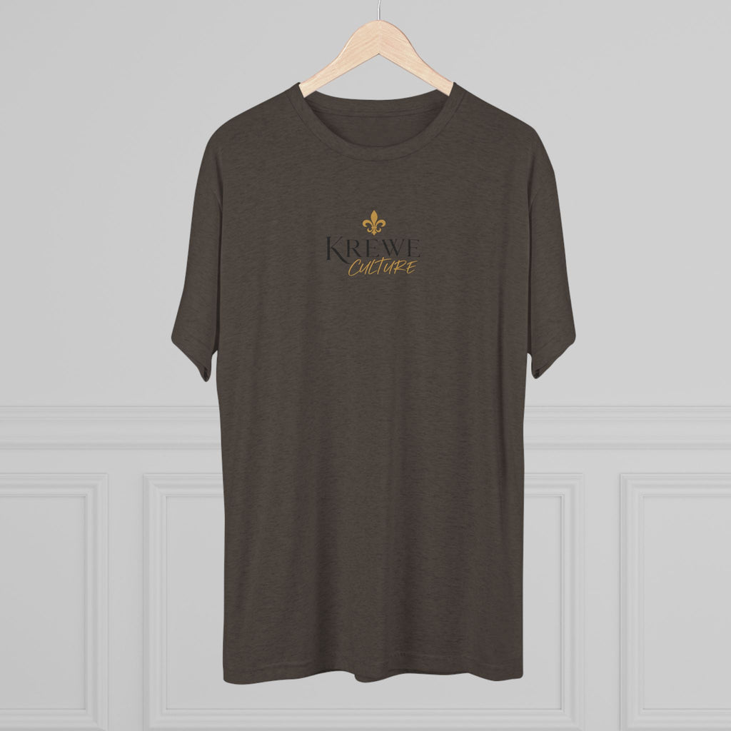 Crew Tee — "Krewe Couture" Front Logo & "Culture Is Everything" Back Graphic