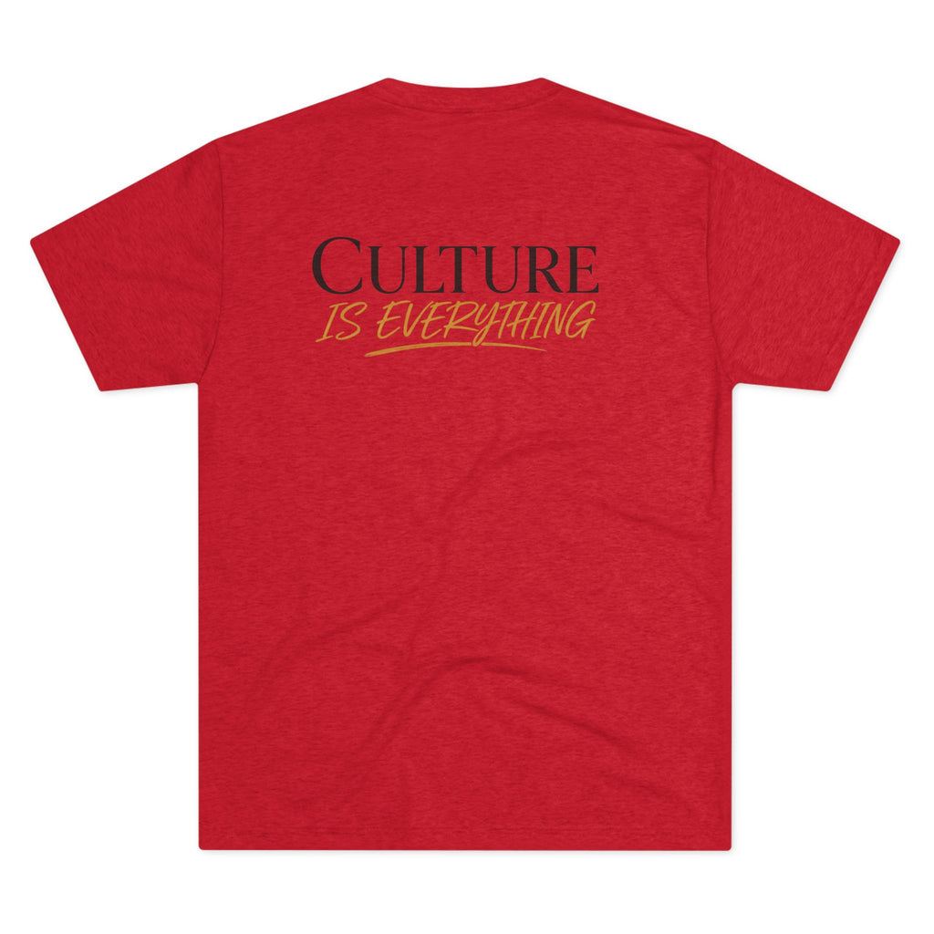 Crew Tee — "Krewe Couture" Front Logo & "Culture Is Everything" Back Graphic