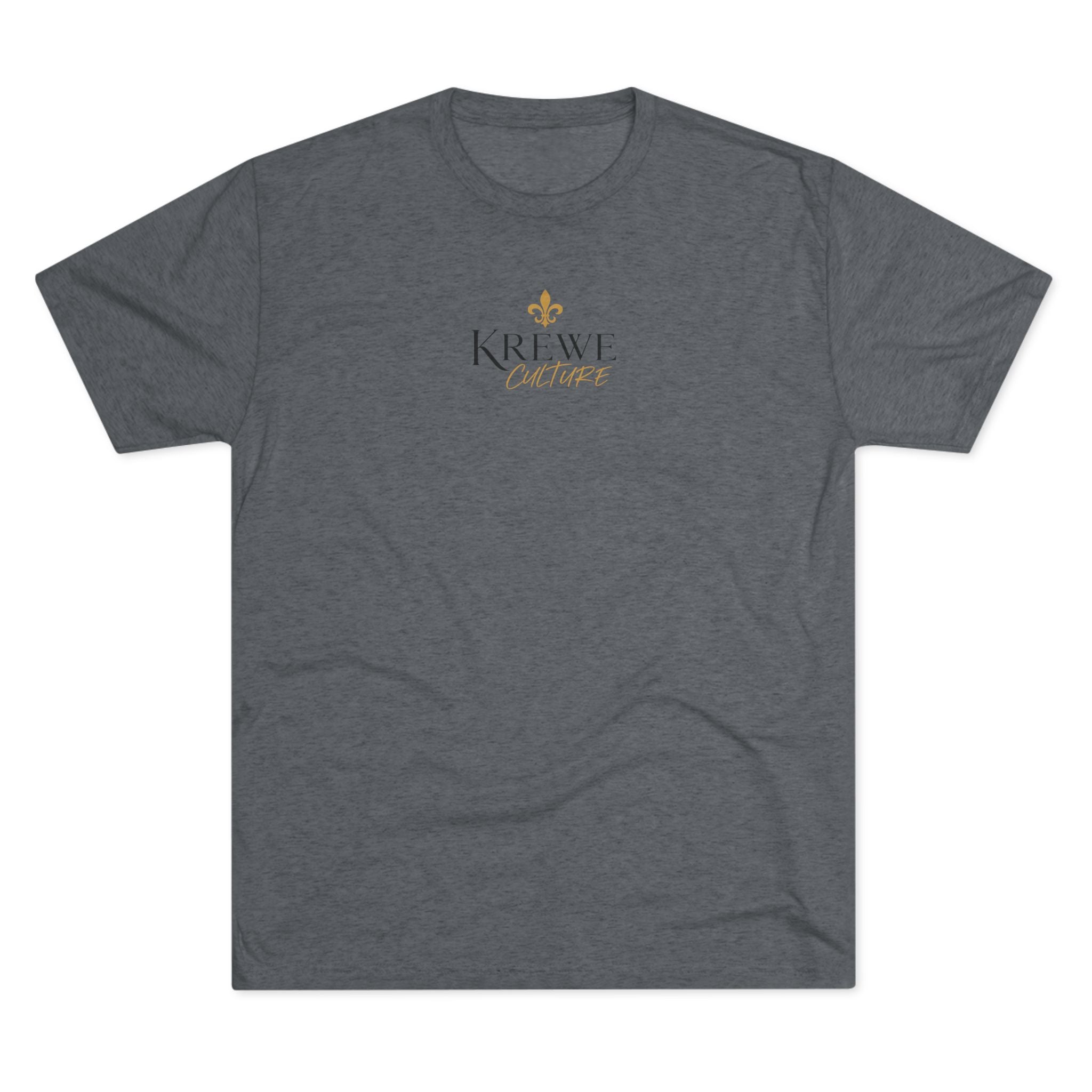 Crew Tee — "Krewe Couture" Front Logo & "Culture Is Everything" Back Graphic