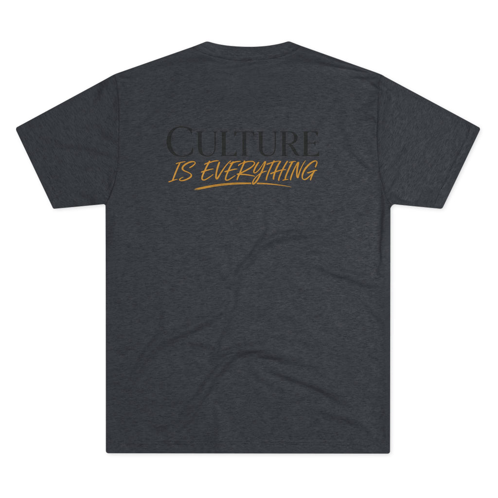 Crew Tee — "Krewe Couture" Front Logo & "Culture Is Everything" Back Graphic