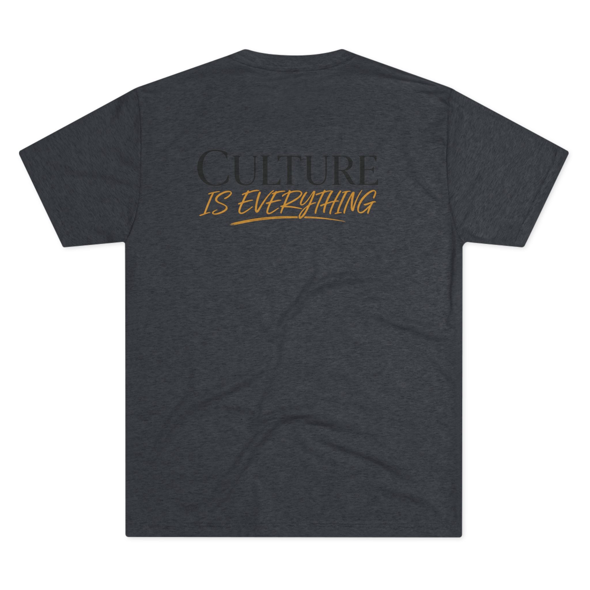 Crew Tee — "Krewe Couture" Front Logo & "Culture Is Everything" Back Graphic