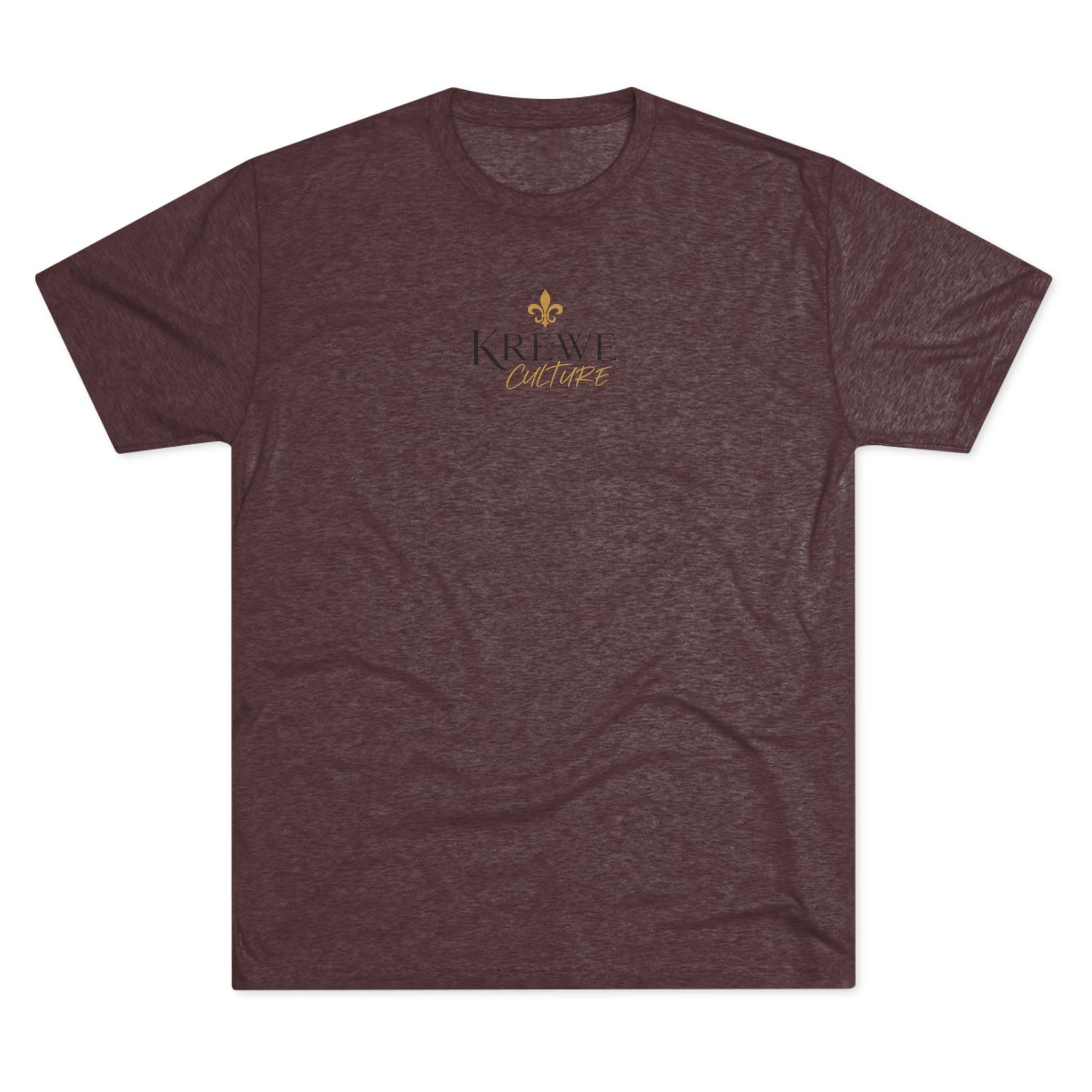 Crew Tee — "Krewe Couture" Front Logo & "Culture Is Everything" Back Graphic